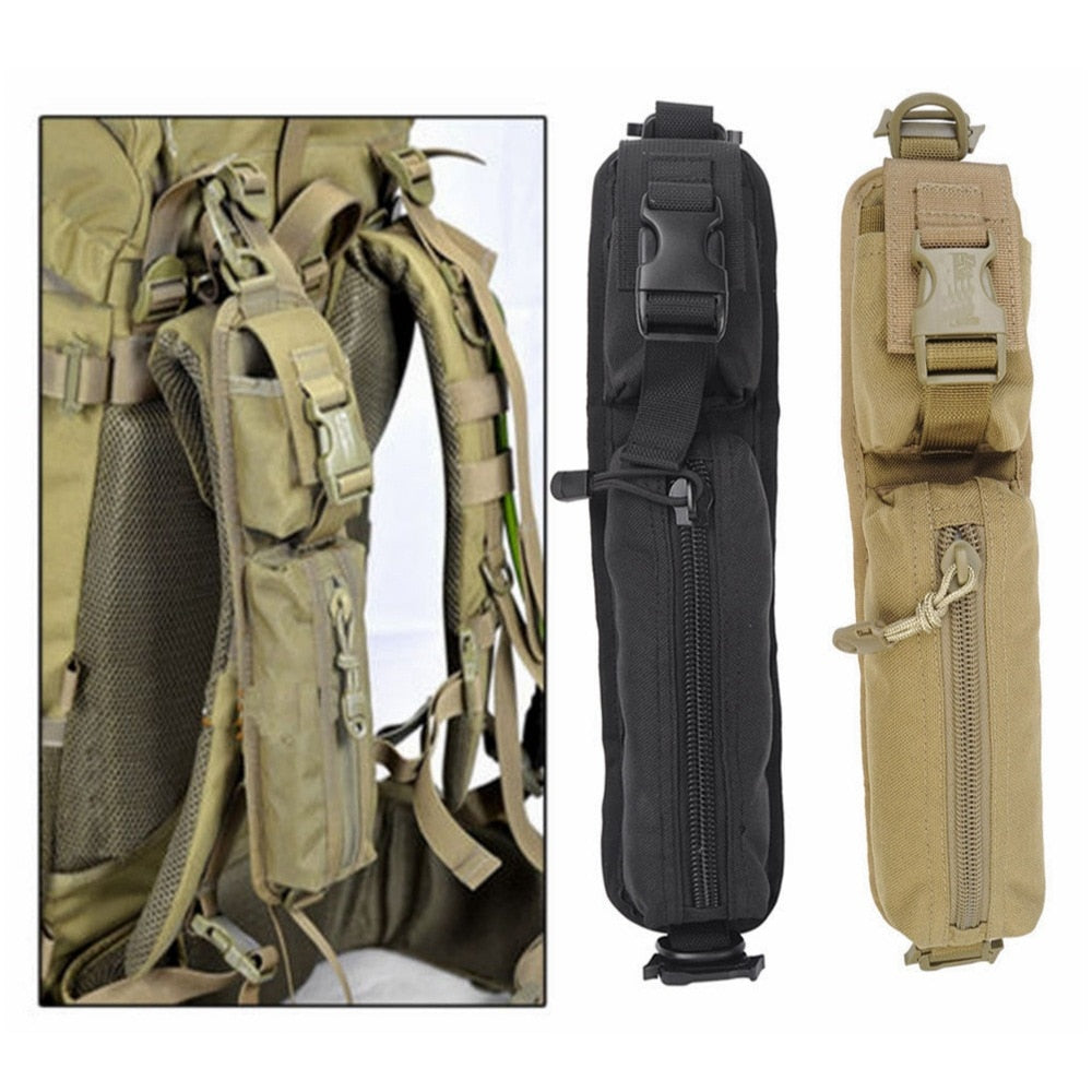 1000D Tactical Shoulder Strap Bag Outdoor Hunting Hiking Camping Strap Bag Molle Accessory Bag Multi-tool Pliers Accessories Bag