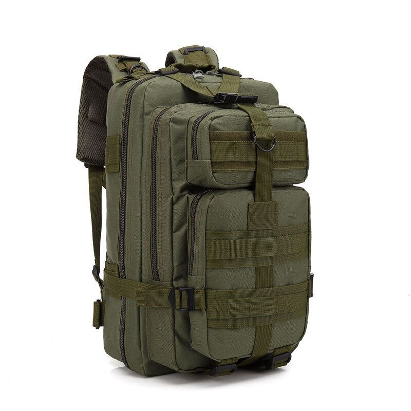 30L Outdoor Tactical Backpack Military Molle Bag Outdoor Climbing Hunting Fishing Large Capacity Multi-layer Travel Backpack