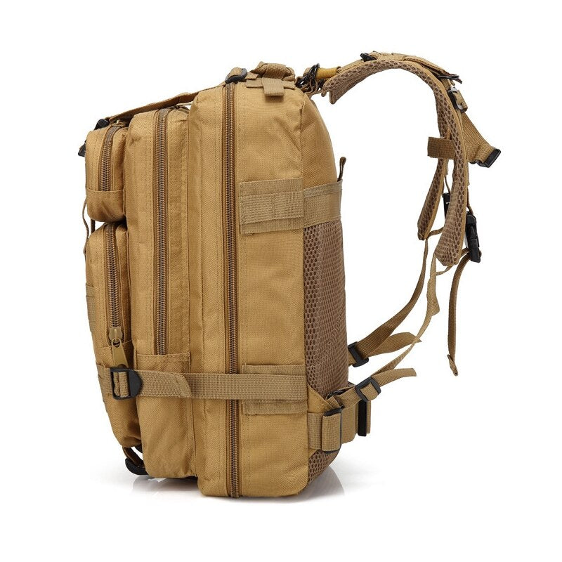 30L Outdoor Tactical Backpack Military Molle Bag Outdoor Climbing Hunting Fishing Large Capacity Multi-layer Travel Backpack