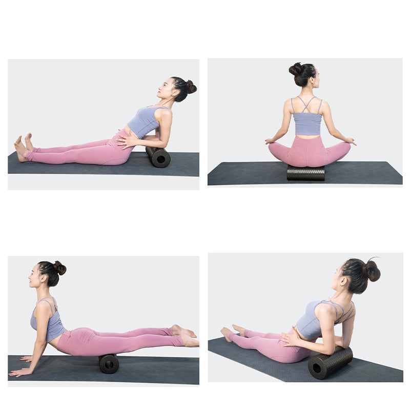 33*14cm Foam Roller Hollow EPP Yoga Column Balance Axis Massage Roller Yoga Roll Fascia Relaxation Exercise Equipment Pilates