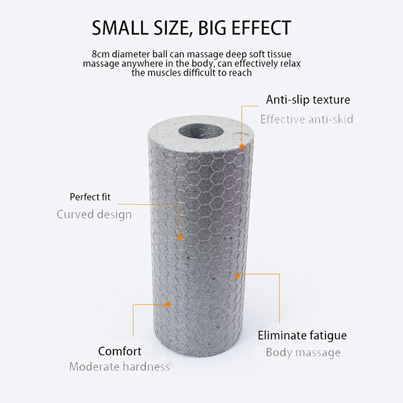 33*14cm Foam Roller Hollow EPP Yoga Column Balance Axis Massage Roller Yoga Roll Fascia Relaxation Exercise Equipment Pilates