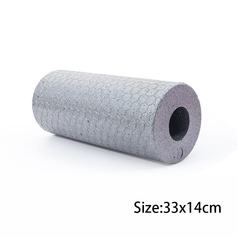 33*14cm Foam Roller Hollow EPP Yoga Column Balance Axis Massage Roller Yoga Roll Fascia Relaxation Exercise Equipment Pilates