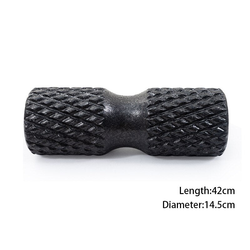 42cm EPP Diamond Fitness Yoga Column Foam Roller Pilates Gym Exercise Back Leg Arm Muscle Relaxer Massage Yoga Block Accessories