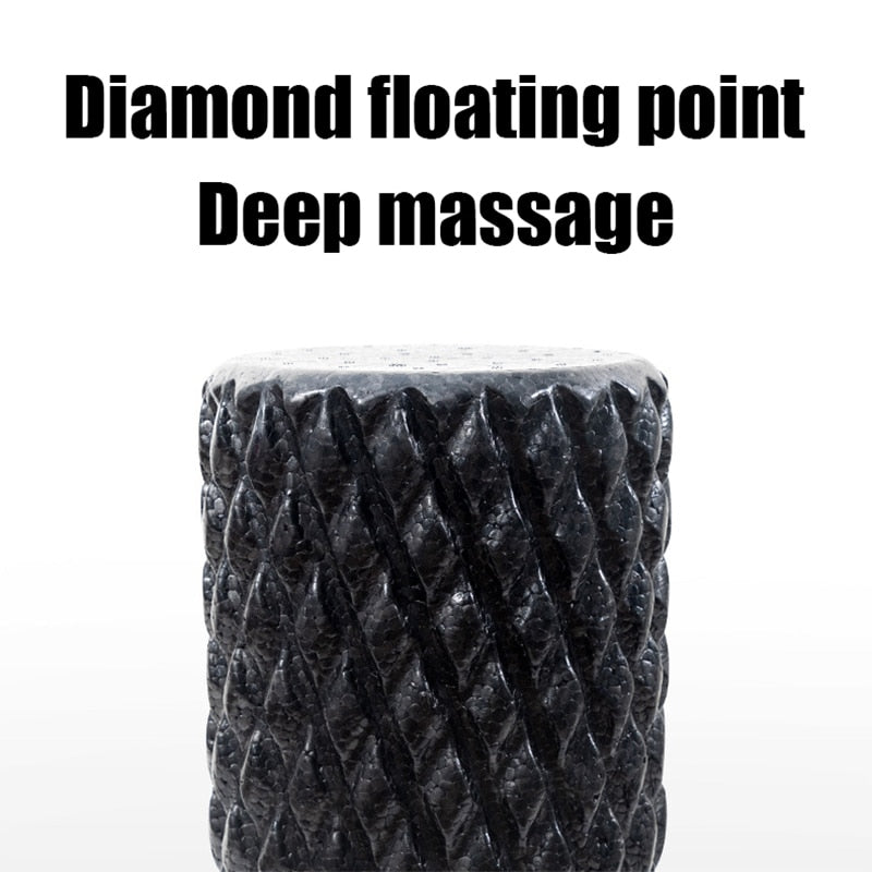 42cm EPP Diamond Fitness Yoga Column Foam Roller Pilates Gym Exercise Back Leg Arm Muscle Relaxer Massage Yoga Block Accessories