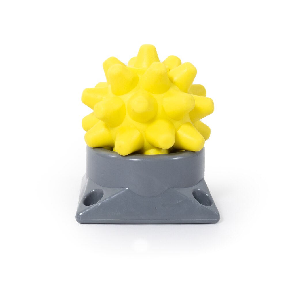 7.5cm Diameter TPE Hedgehog Massage Ball Muscle Relaxation With Trigger Point Portable Base Acupoint Fascia Relieve Body Fatigue