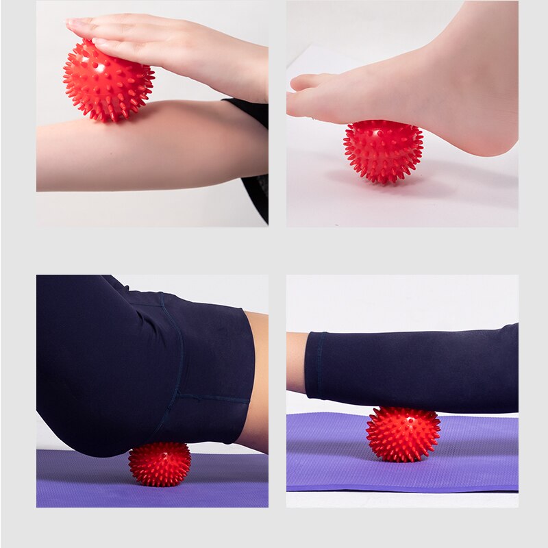 7cm PVC Spiky Massage Yoga Ball Durable Trigger Point Relief Sport Body Foot Stress Ache Muscle Pain Relax Healthy Care Tool