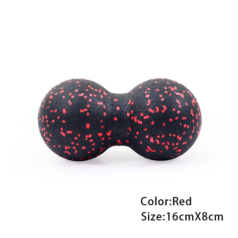 EPP Lacrosse Myofascia Ball Peanut Massage Balls Fitness Body Fascia Exercise Relieve Muscle Pain Yoga Relax GYM Home Durable