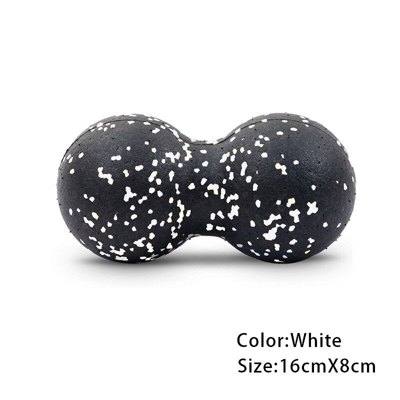 EPP Lacrosse Myofascia Ball Peanut Massage Balls Fitness Body Fascia Exercise Relieve Muscle Pain Yoga Relax GYM Home Durable