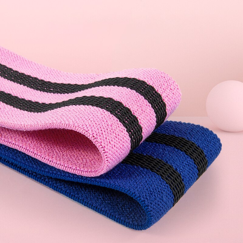 Fitness Rubber Band Elastic Yoga Resistance Bands Set Hip Circle Expander Gym Home Sport Leg Thigh Butt Squat Glute Equipment