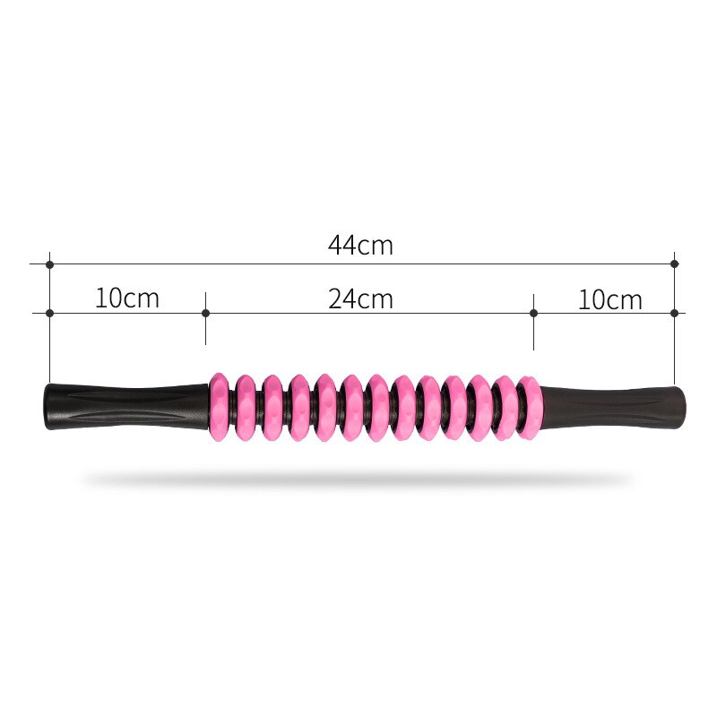 Gear Body Massage Stick Muscle Roller Tool Physical Therapy Relieve Point Portable for Fitness Yoga Deep Relax Recovery