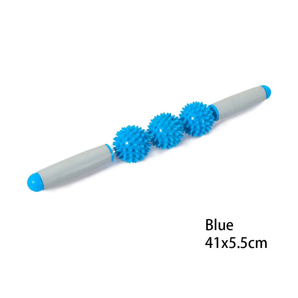 Gym Fitness Pilates Foam Roller Blocks Trainer Suit Yoga Column Massage Relax Ball Stick For Back Waist Arm Leg Foot Massage