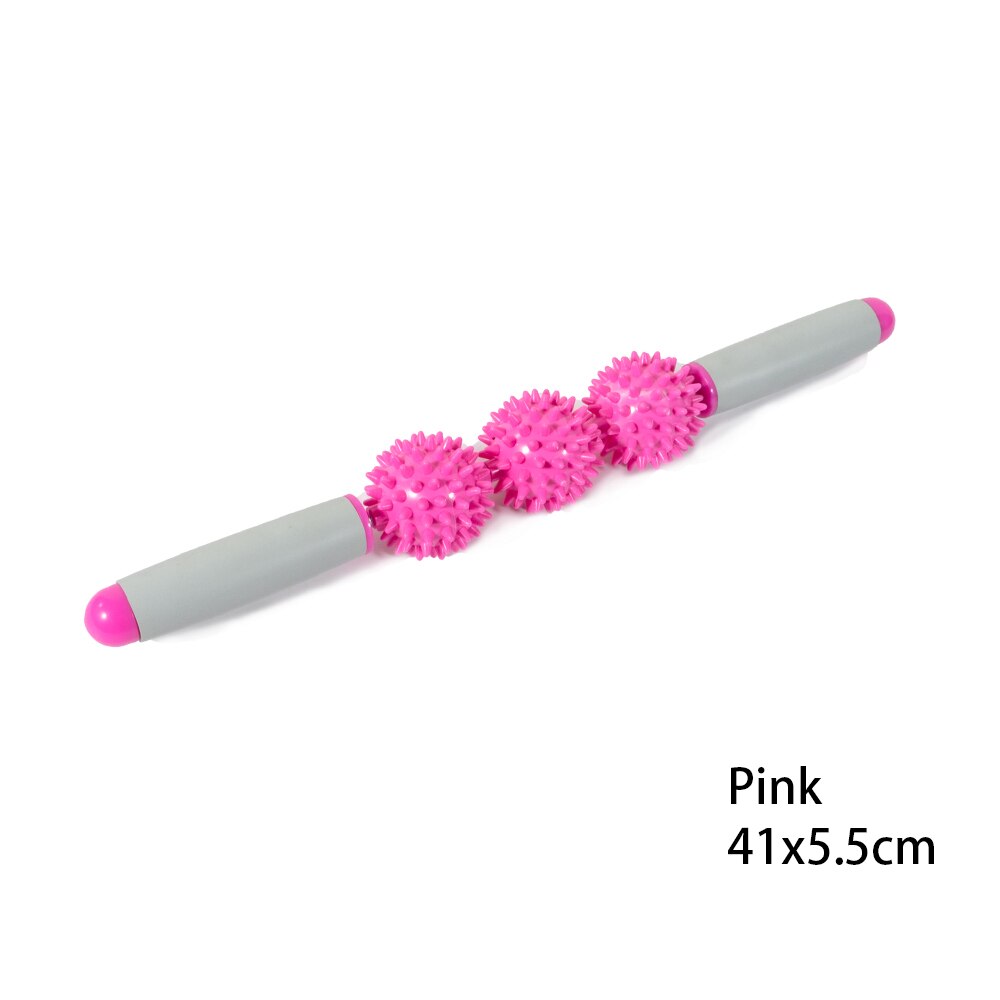 Gym Fitness Pilates Foam Roller Blocks Trainer Suit Yoga Column Massage Relax Ball Stick For Back Waist Arm Leg Foot Massage