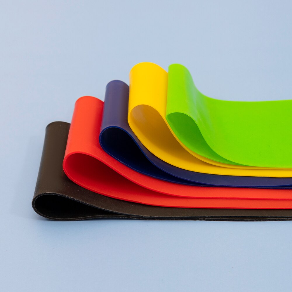 Home Gym Elastic Fitness Bands Portable Sport Equipment Resistance  Training Workout Bodybuilding Expander Rubber Material