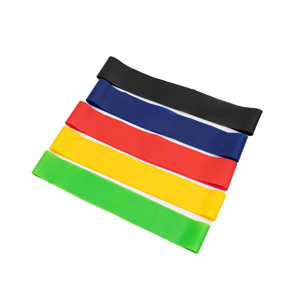 Home Gym Elastic Fitness Bands Portable Sport Equipment Resistance  Training Workout Bodybuilding Expander Rubber Material