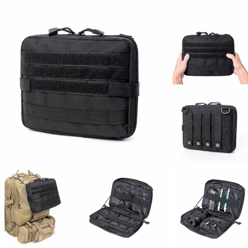 Military Backpack Molle Tactical Backpack Lifesaving Medical Kit Outdoor Hunting Army Training Multi-function Accessory Tool Bag