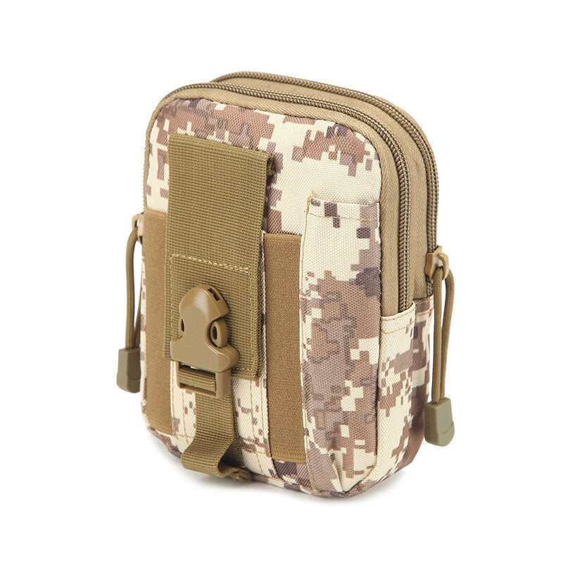 Outdoor Mini Molle Bag Military Men Waist Belt Bags Tactical Hunting Multi-functional Gear Outdoor Travel Camping Phone Bag