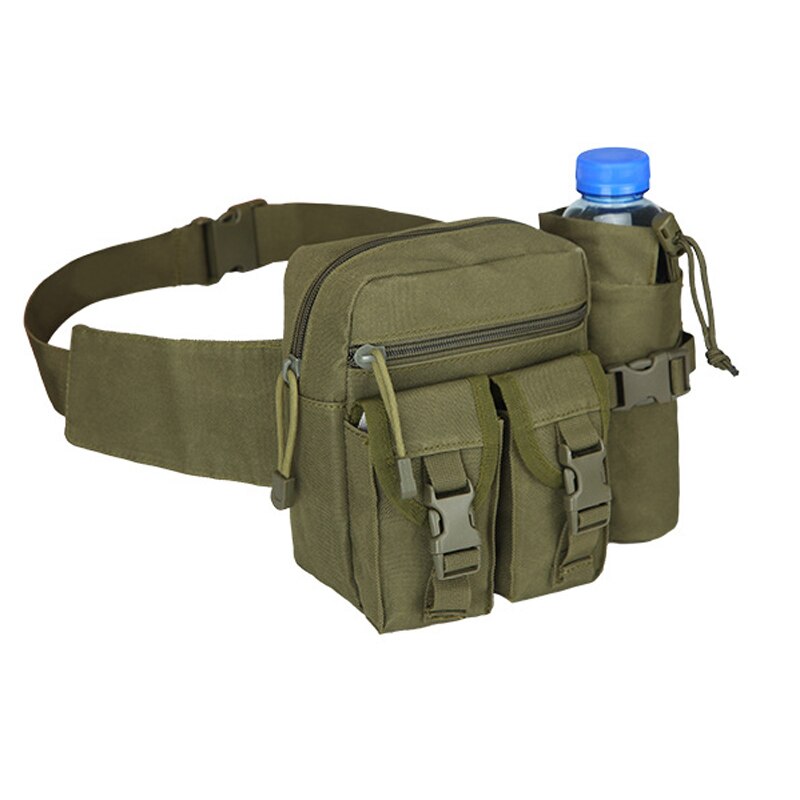 Outdoor Molle Waist Bag Military Tactical Waist Pack Men Hiking Hunting Camping Cycling Travel Nylon Portable Mini Belt Bags