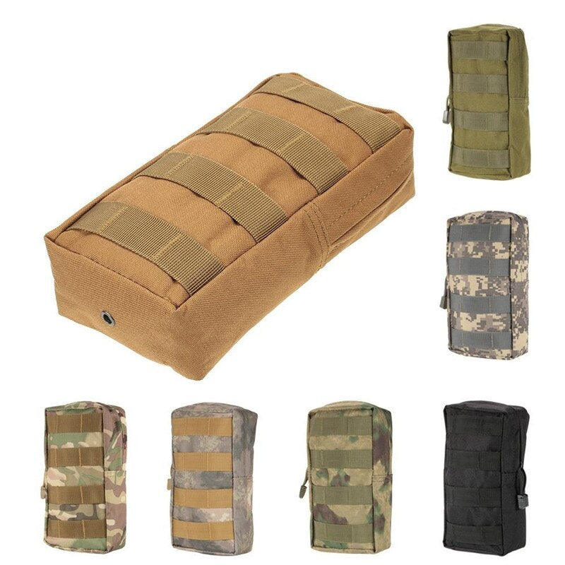 Outdoor Tactical Bag Military MOLLE Accessory Package Army Combat Training Hunting Nylon Wearable Multi-function Pocket Bag