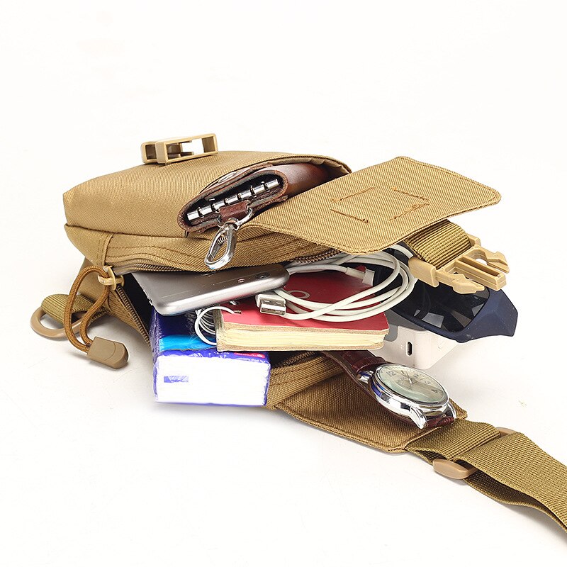 Tactical Bag Military Shoulder Bag Outdoor Sports Multi-function Portable Hunting Riding Hiking Traveling Camping Fishing Bag