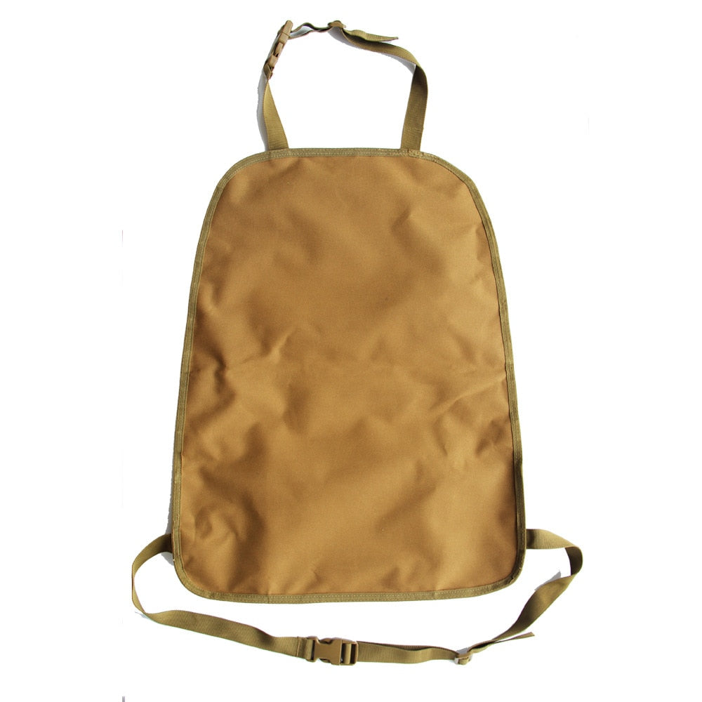 Tactical Car Seat Mobll Back Bag Multi-function Portable Car Seat Storage Bag Outdoor Self-driving Travel Seat Accessories Bag