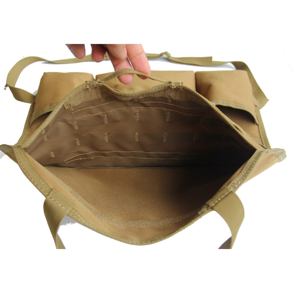 Tactical Car Seat Mobll Back Bag Multi-function Portable Car Seat Storage Bag Outdoor Self-driving Travel Seat Accessories Bag