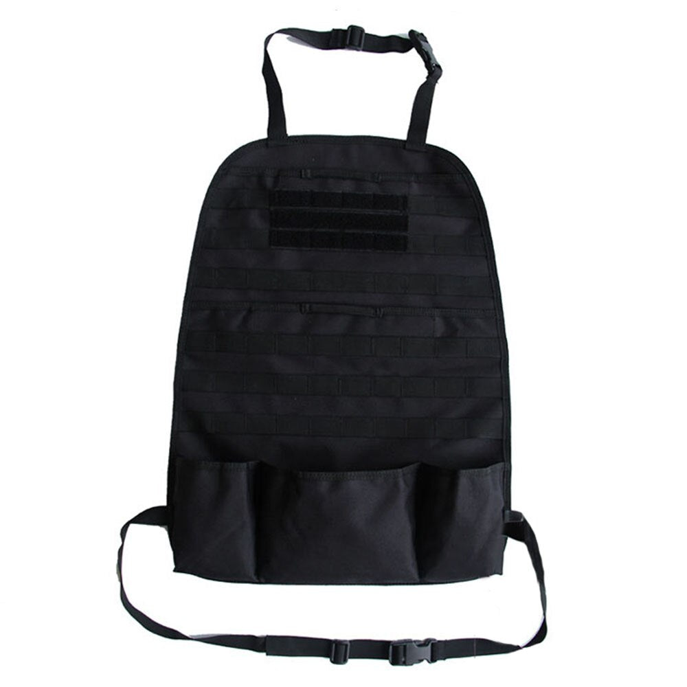 Tactical Car Seat Mobll Back Bag Multi-function Portable Car Seat Storage Bag Outdoor Self-driving Travel Seat Accessories Bag