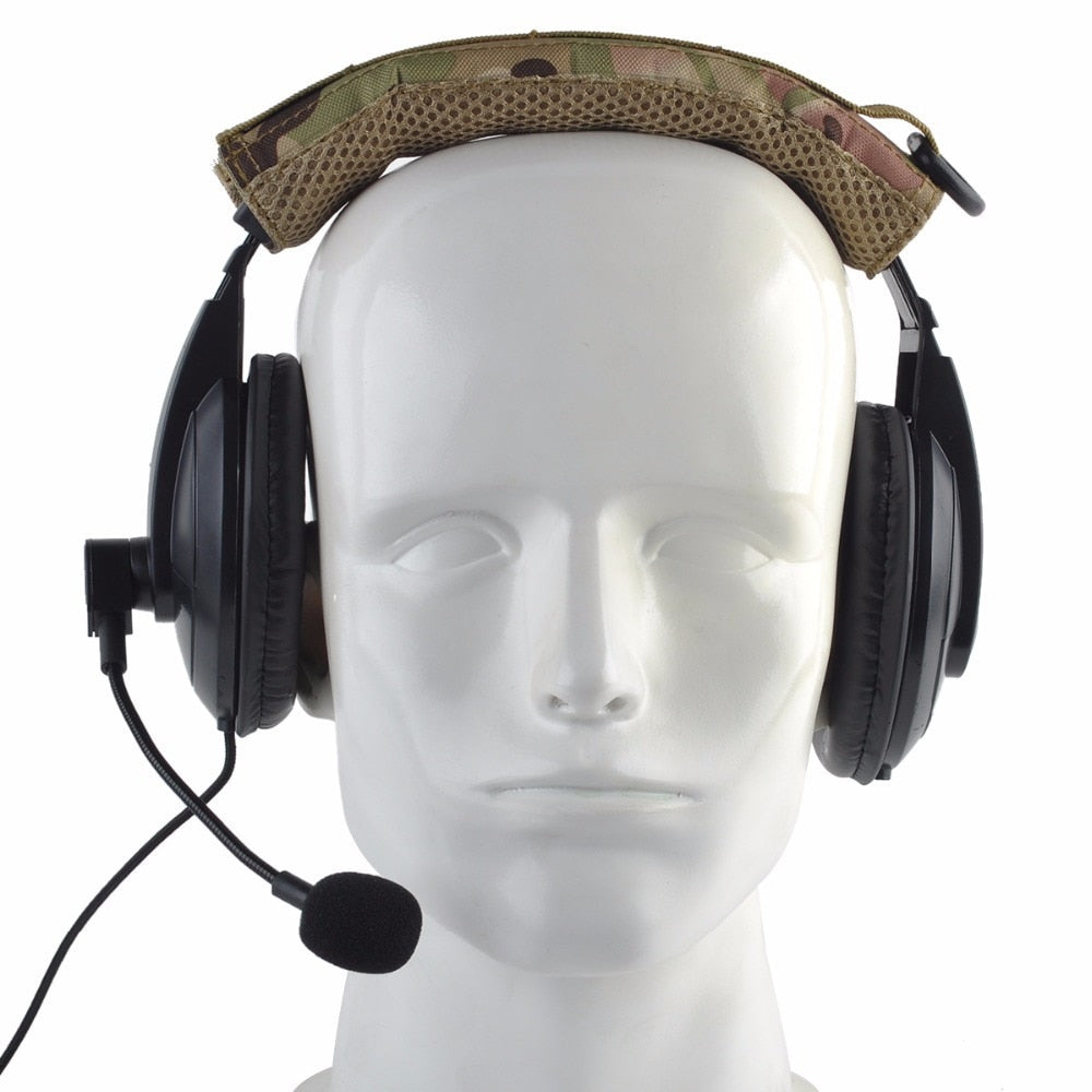 Tactical Earphone Cover Military Advanced MOLLE Earphone Cover Outdoor Hunting Head-mounted Universal Earphone Cover