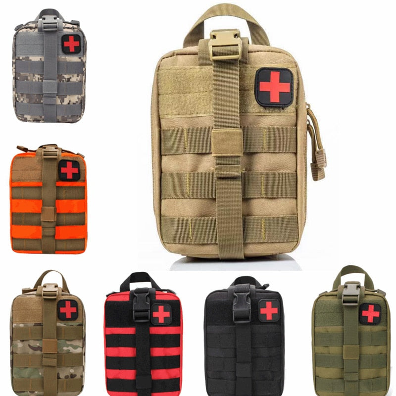 Tactical First Aid Kits Molle Pouch Medical Bag Emergency Outdoor Airsoft Hunting Car Emergency Survival Tool Medical EDC Pouch