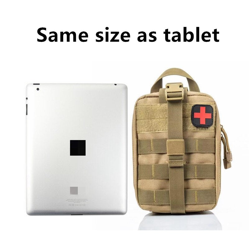 Tactical First Aid Kits Molle Pouch Medical Bag Emergency Outdoor Airsoft Hunting Car Emergency Survival Tool Medical EDC Pouch