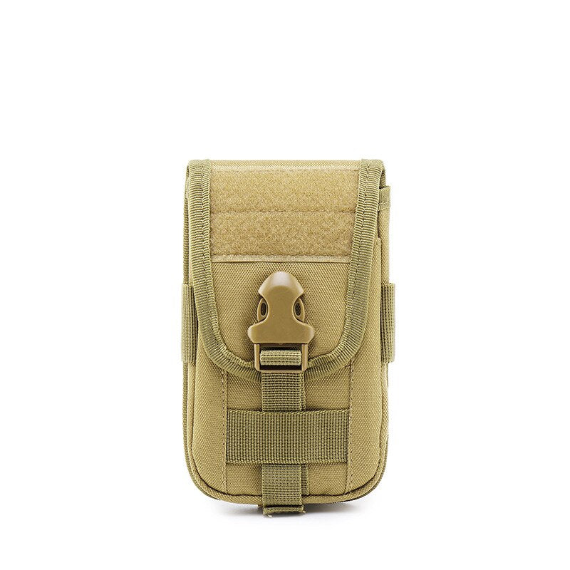 Tactical Molle Pouch Men Waist Bag Military Card Pockets Belt Tool Pouch Waterproof Nylon Bag Phone Case Hunting Accessories