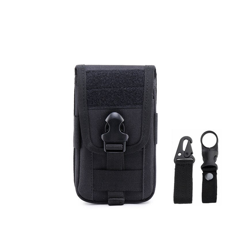 Tactical Molle Pouch Men Waist Bag Military Card Pockets Belt Tool Pouch Waterproof Nylon Bag Phone Case Hunting Accessories