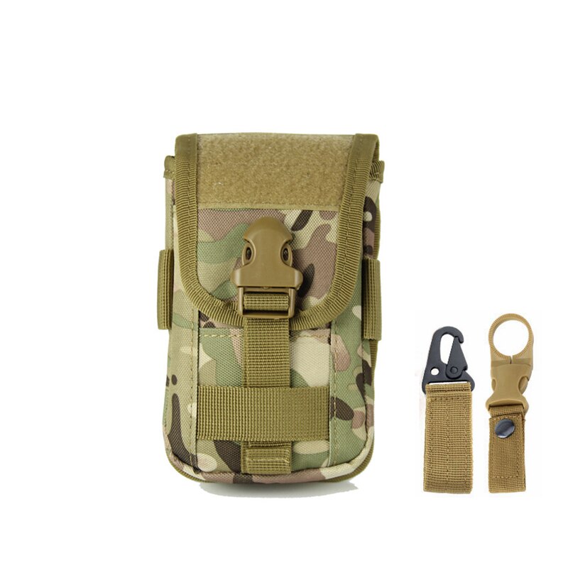 Tactical Molle Pouch Men Waist Bag Military Card Pockets Belt Tool Pouch Waterproof Nylon Bag Phone Case Hunting Accessories