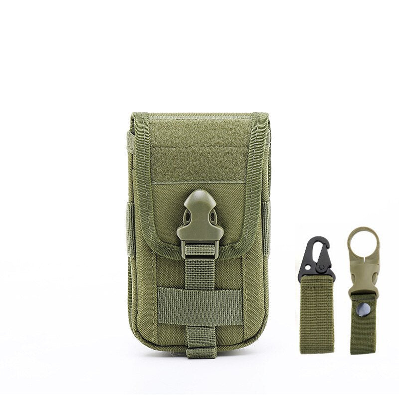 Tactical Molle Pouch Men Waist Bag Military Card Pockets Belt Tool Pouch Waterproof Nylon Bag Phone Case Hunting Accessories
