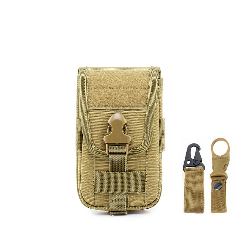 Tactical Molle Pouch Men Waist Bag Military Card Pockets Belt Tool Pouch Waterproof Nylon Bag Phone Case Hunting Accessories