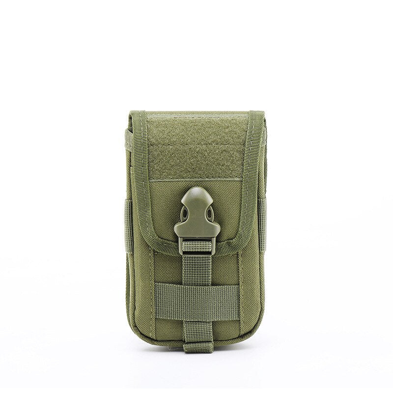 Tactical Molle Pouch Men Waist Bag Military Card Pockets Belt Tool Pouch Waterproof Nylon Bag Phone Case Hunting Accessories