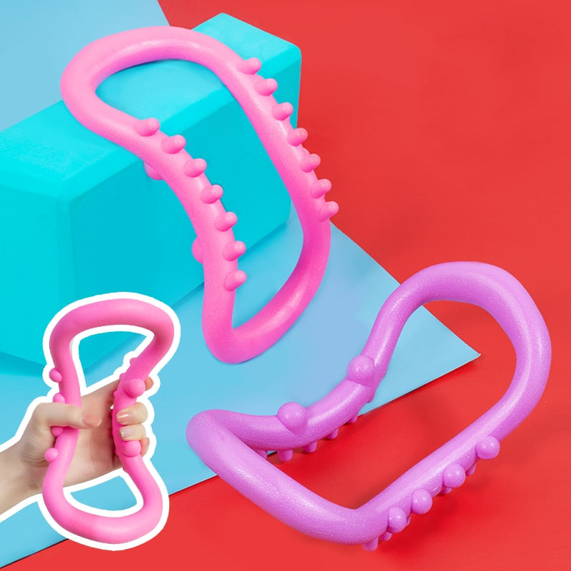 Yoga Circle Equipment Pilates Workout Bodybuilding for Home Training Accessories Yoga Ring Sports Tools Sporting Goods Fitness