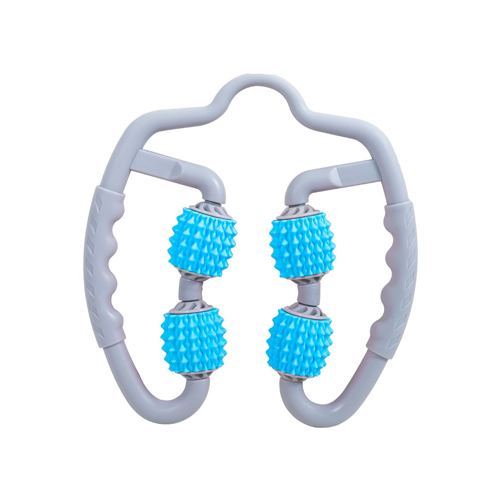 Yoga Massage Roller Trigger Point For Arm Leg Neck Relax Muscle Tissue Fitness Gym Pilates Thin Body Promote Blood Circulation